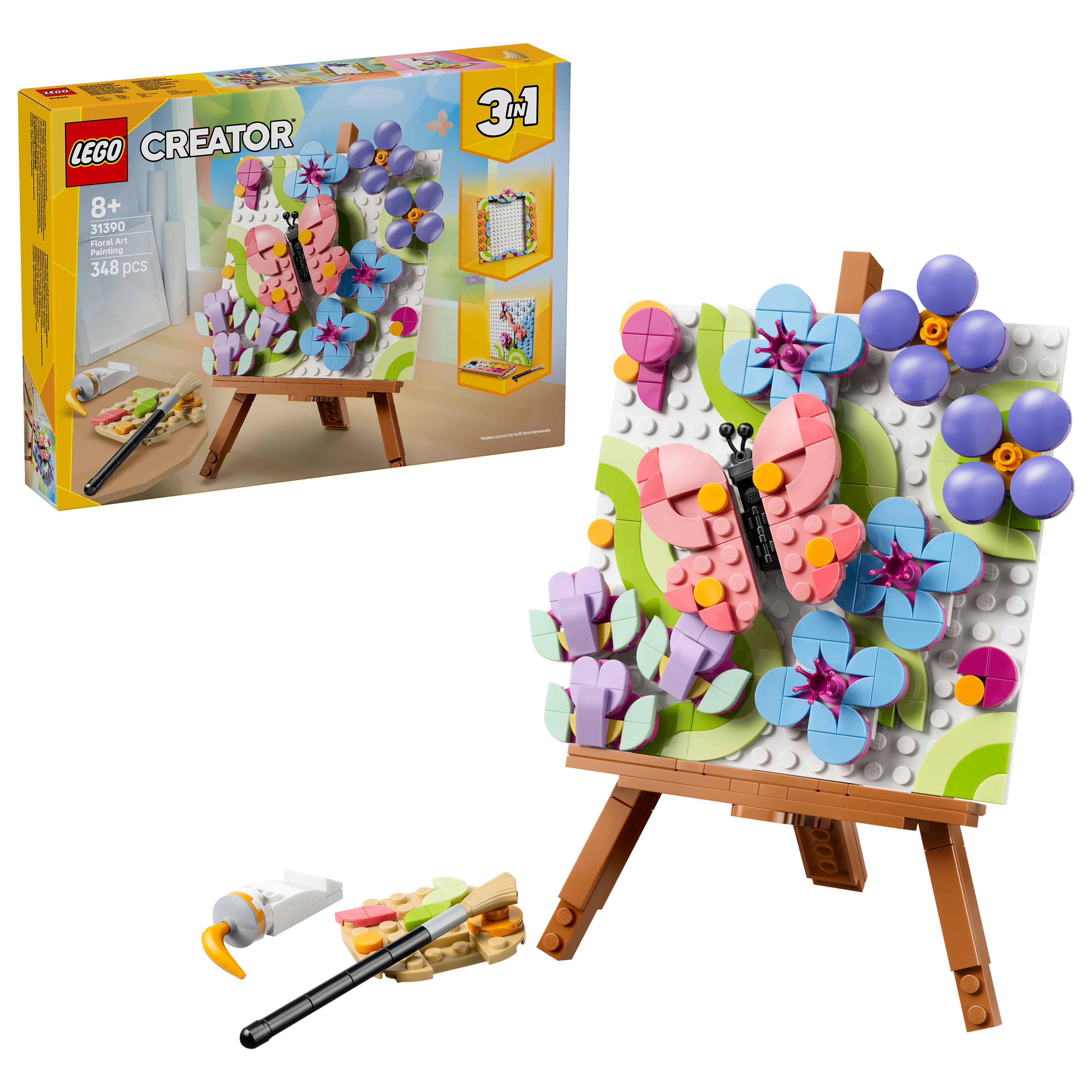 LEGO Creator 3-in-1 Deko-Blumengemälde 31390 - Bild 10