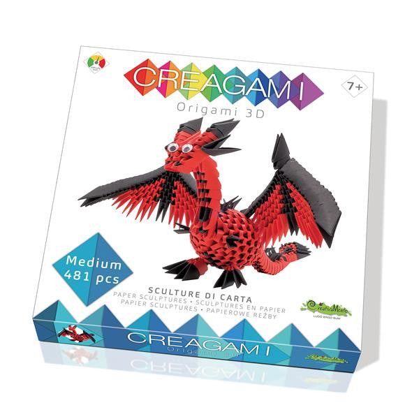 Origami 3D Drachen 481 Teile - Bild 1