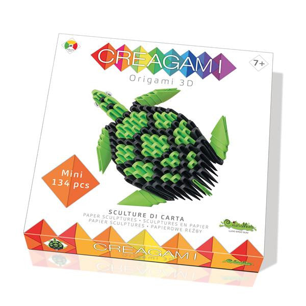 Origami 3D Schildkröte 134 Teile - Bild 1