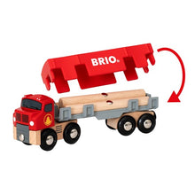 Brio Holztransporter mit Magnetladung 33657