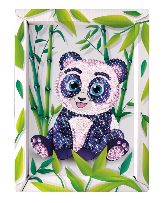 Sequins Paillettenkunst Panda - Bild 2