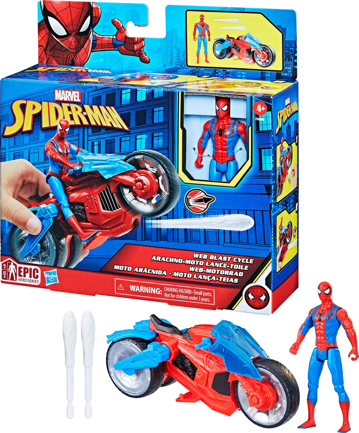 Spiderman Web-Motorrad