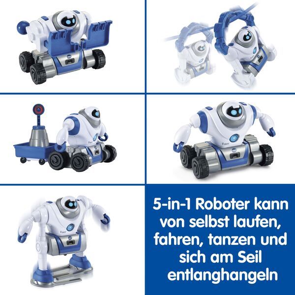 Vtech V-Bot 5 in 1 Roboter - Bild 4