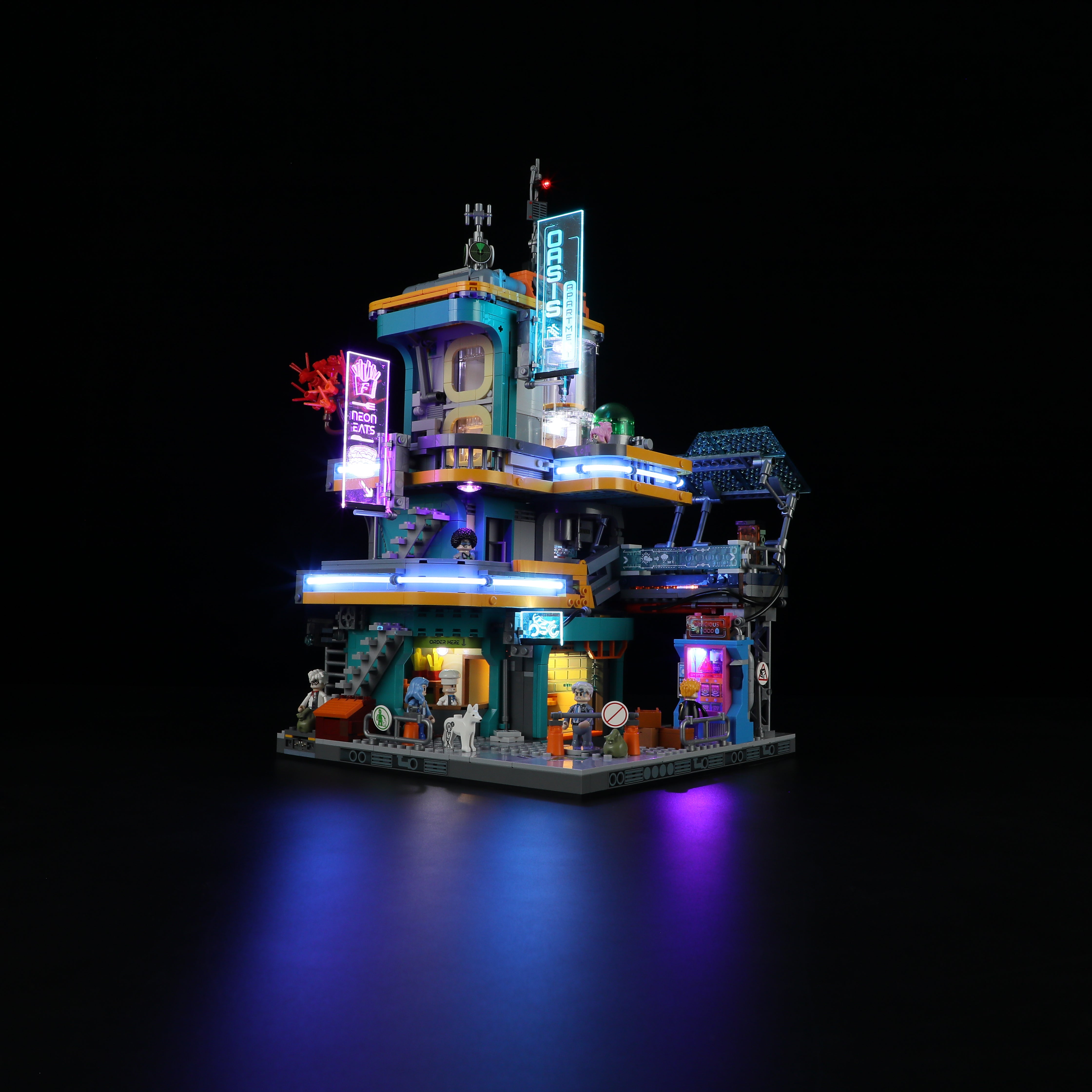 Lumibricks Cyberpunk Apartment F9042 - Bild 2