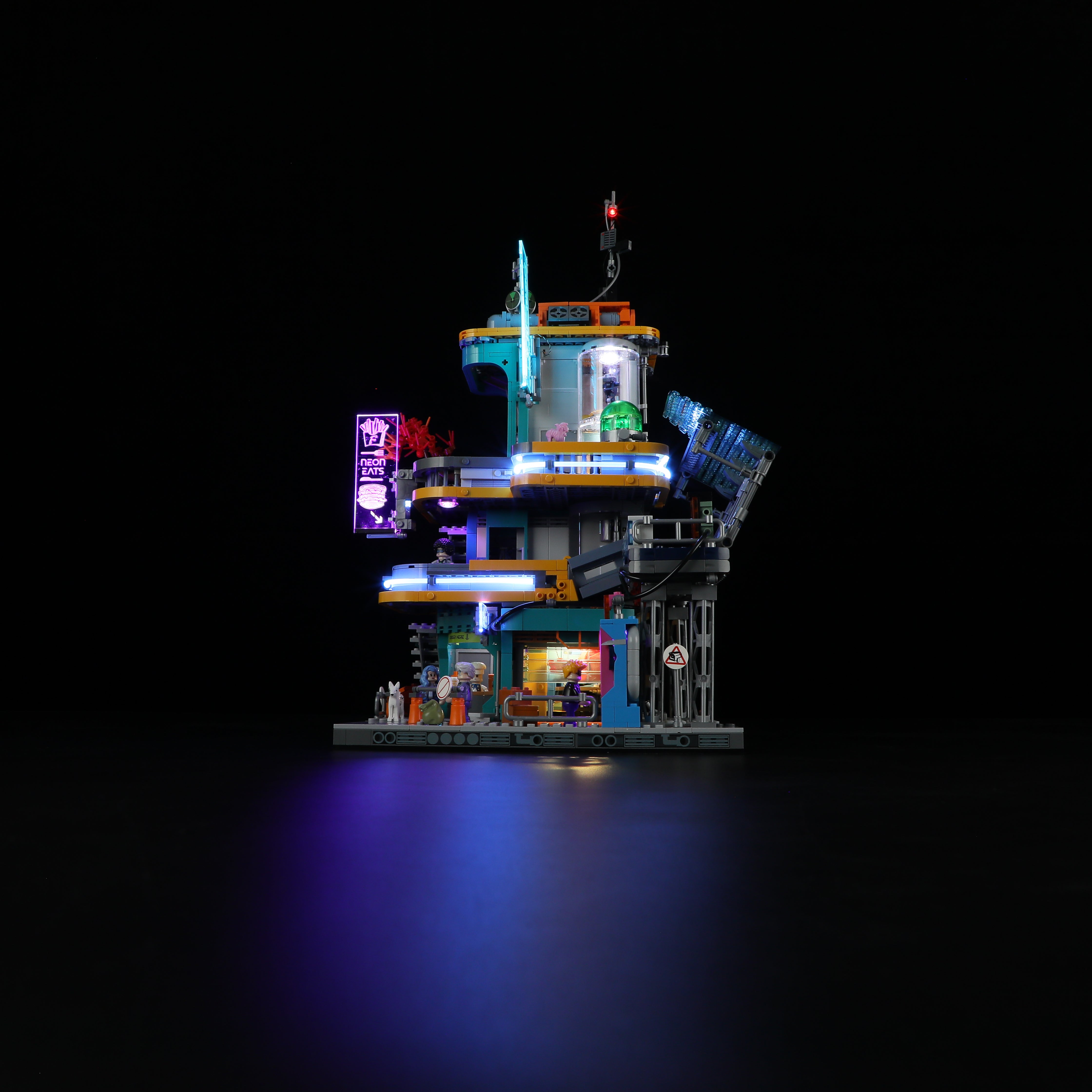Lumibricks Cyberpunk Apartment F9042 - Bild 7