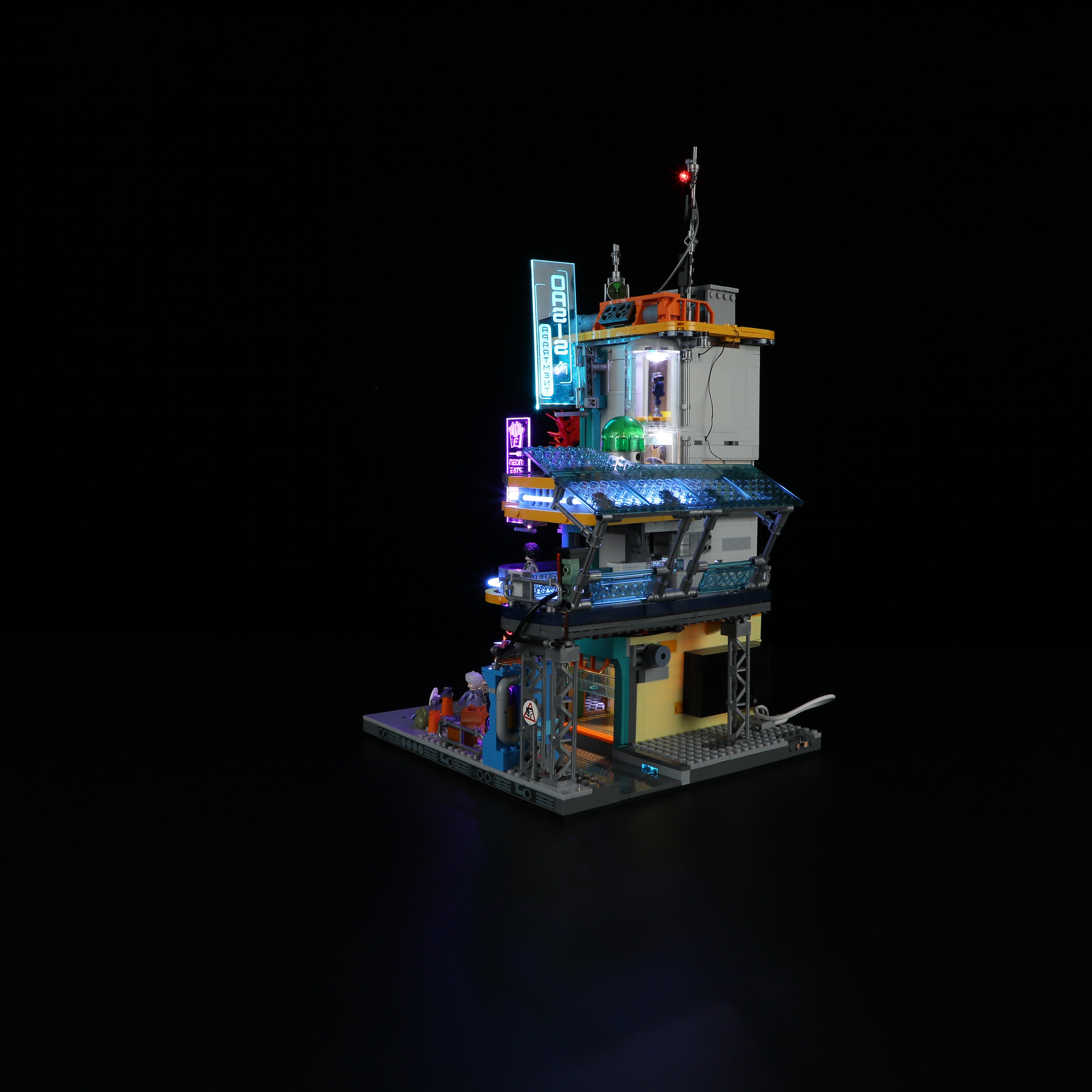Lumibricks Cyberpunk Apartment F9042 - Bild 8