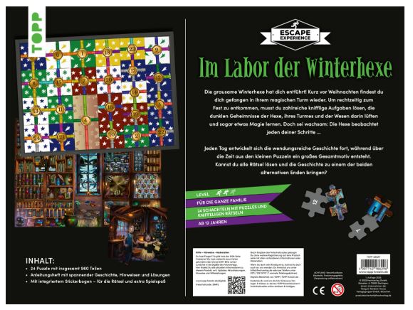 Adventskalender Puzzle Rätsel : Im Labor der Winterhexe - Bild 6