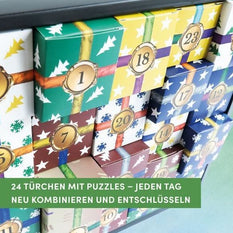 Adventskalender Puzzle Rätsel : Im Labor der Winterhexe