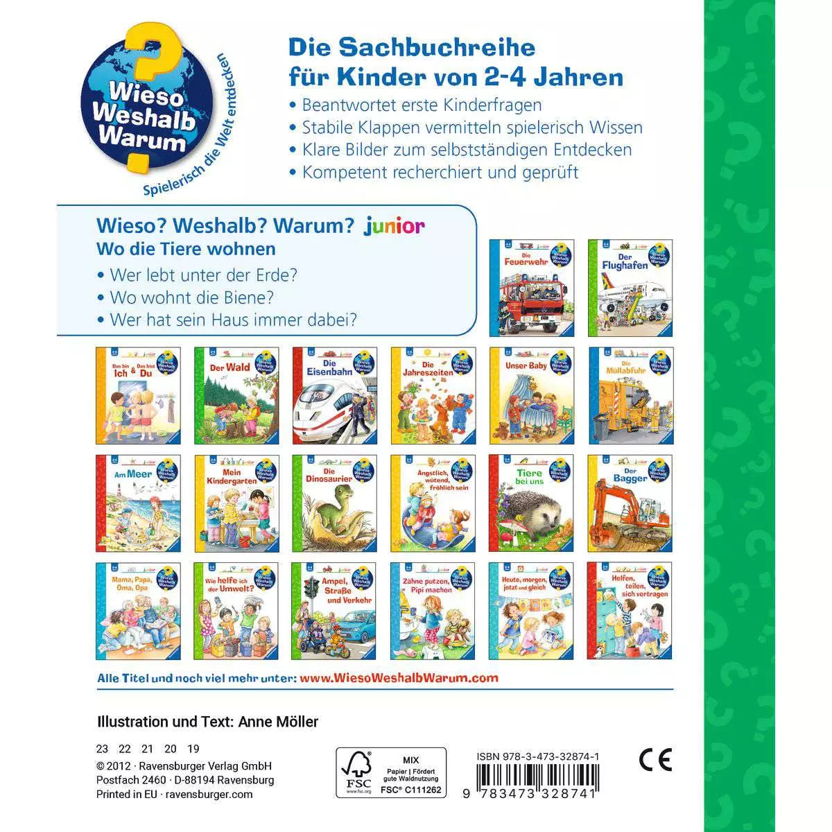 WWW Junior Band 46 - Wo die Tiere wohnen 32.874 - Bild 2