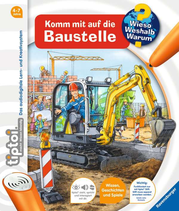 Tiptoi WWW Komm mit auf die Baustelle 32.916 - Bild 1