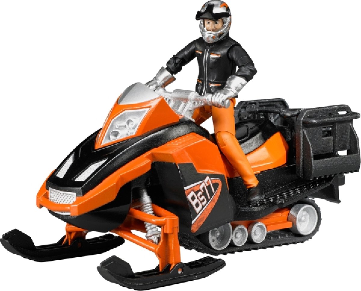 Bruder 63101 Snowmobil mit Fahrer und Ausstattung - Bild 1