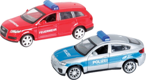 SpeedZone Einsatzfahrzeug mit Rückzug 1:43 Feuerwehr - Bild 1