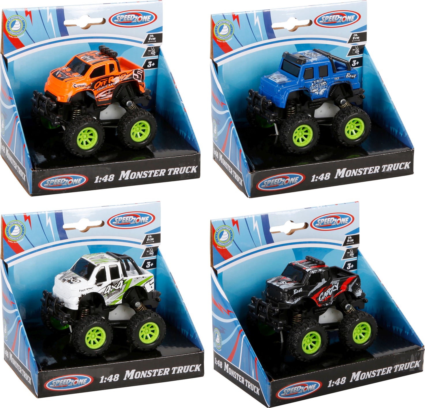 Speed Zone D/C Monstertruck 1:48