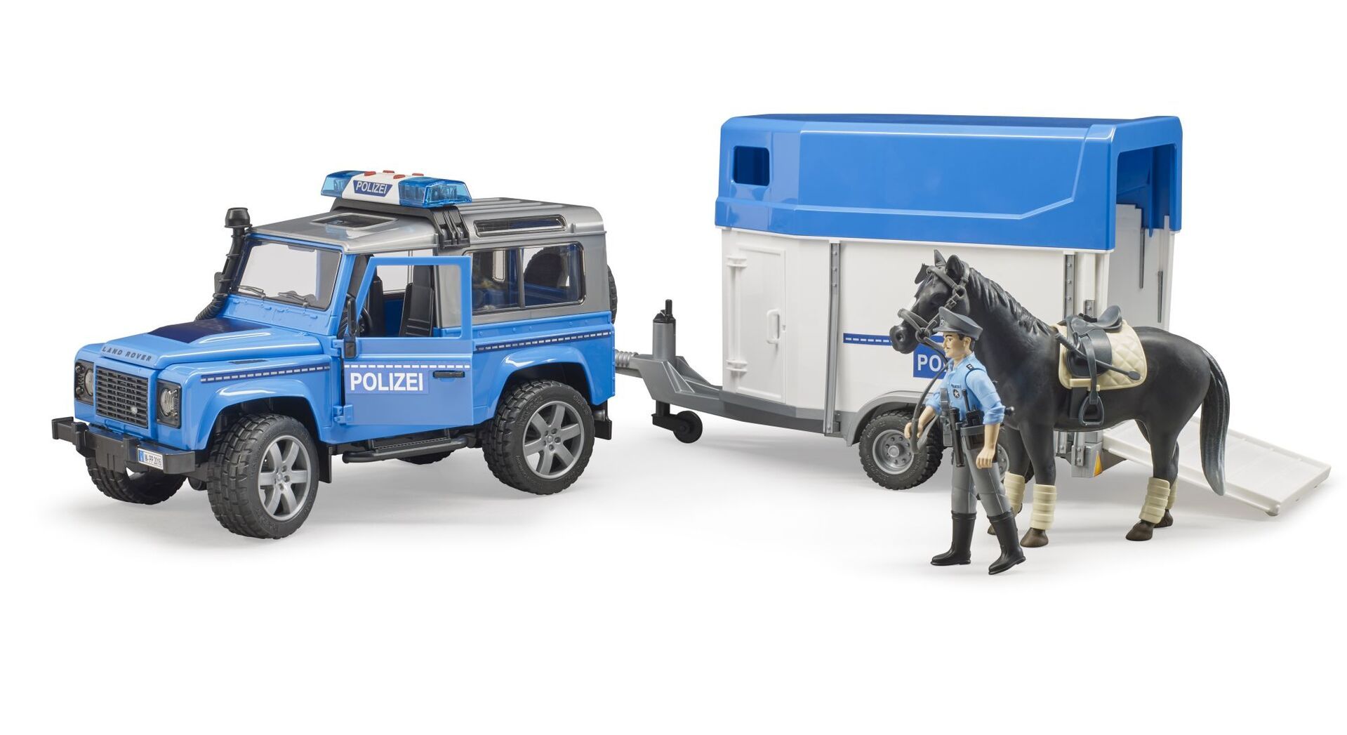 Bruder 02588 Land Rover Defender Polizeifahrzeug - Bild 3