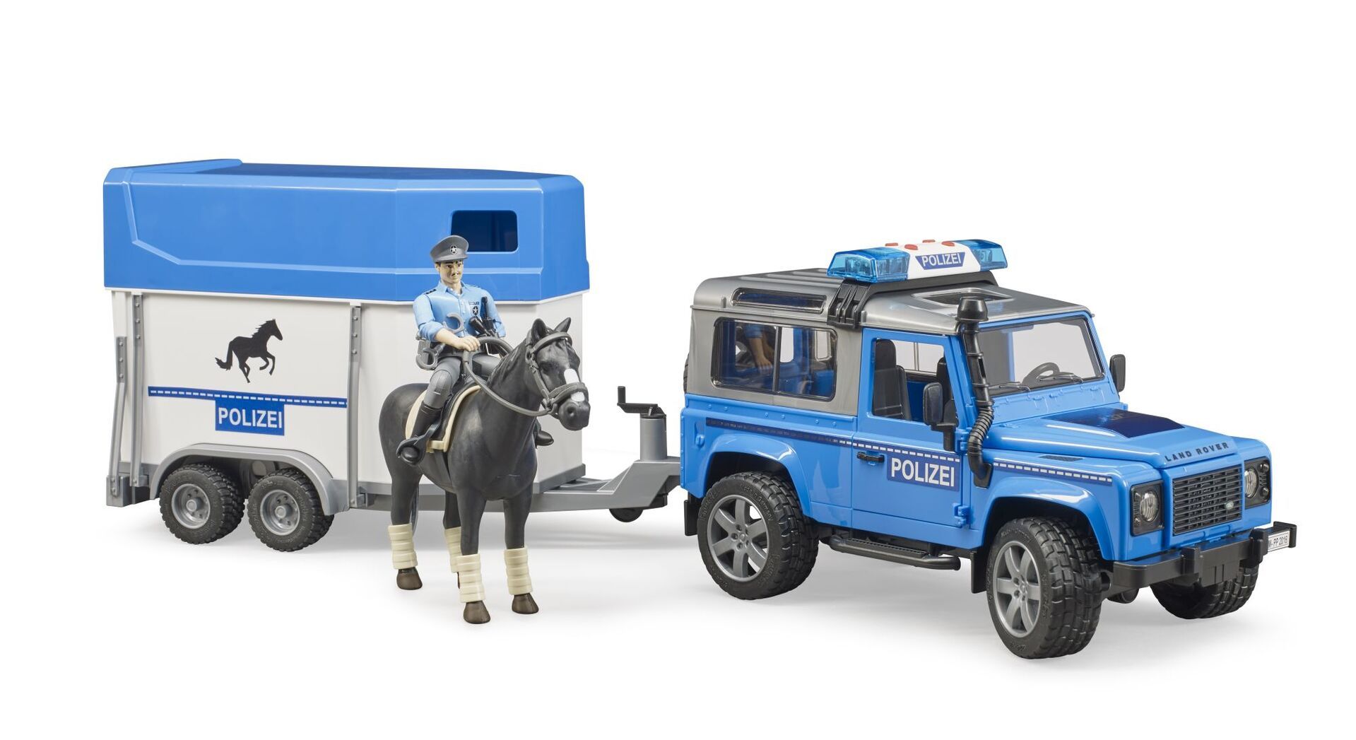 Bruder 02588 Land Rover Defender Polizeifahrzeug - Bild 4