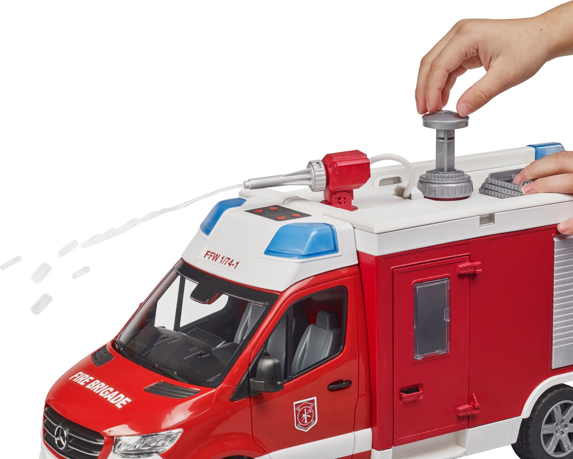 Bruder 02680 MS Sprinter Feuerwehrrüstwagen, L+S - Bild 3