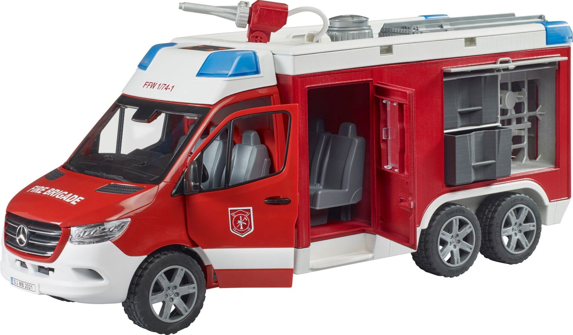 Bruder 02680 MS Sprinter Feuerwehrrüstwagen, L+S - Bild 7