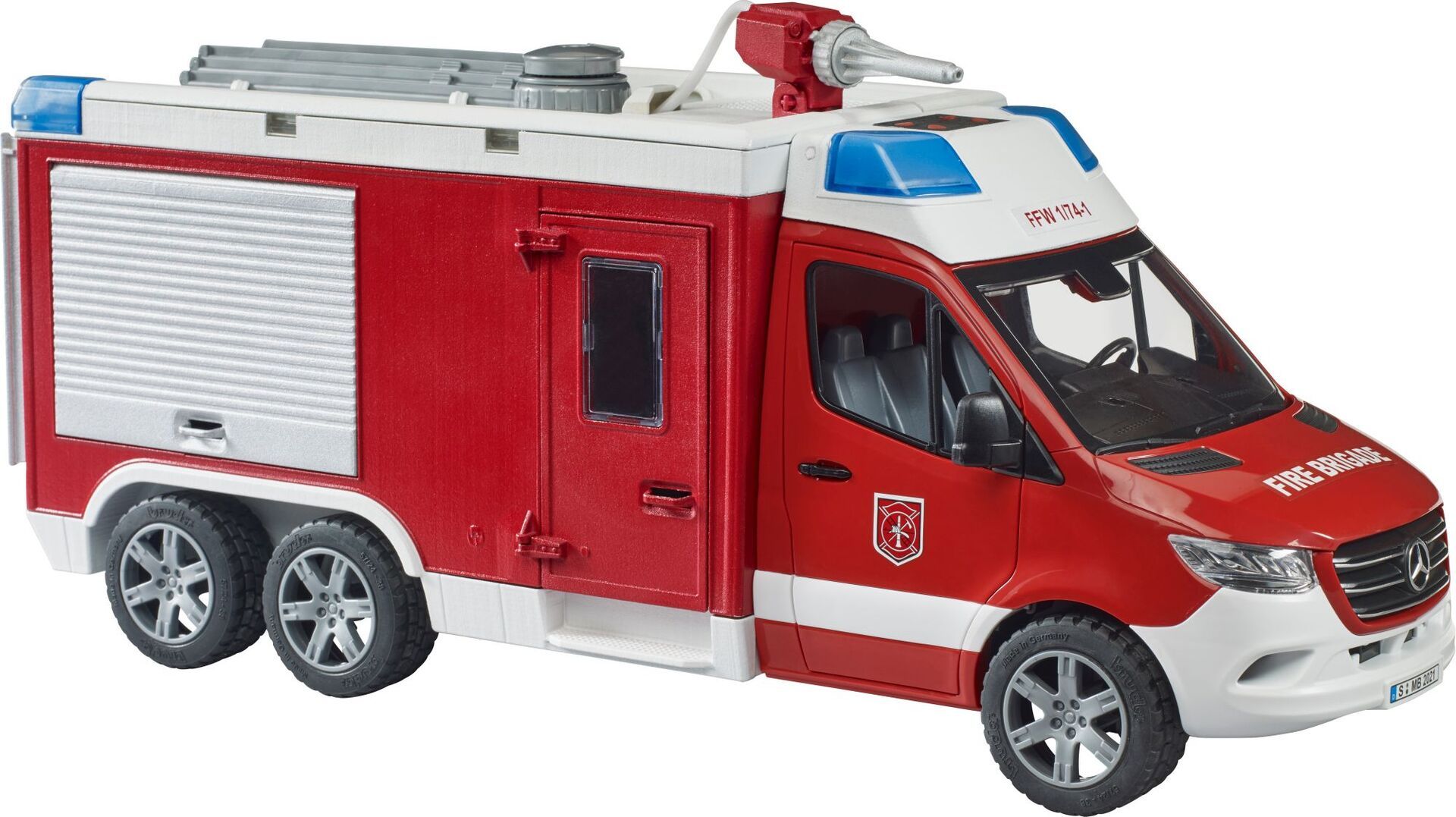 Bruder 02680 MS Sprinter Feuerwehrrüstwagen, L+S - Bild 8