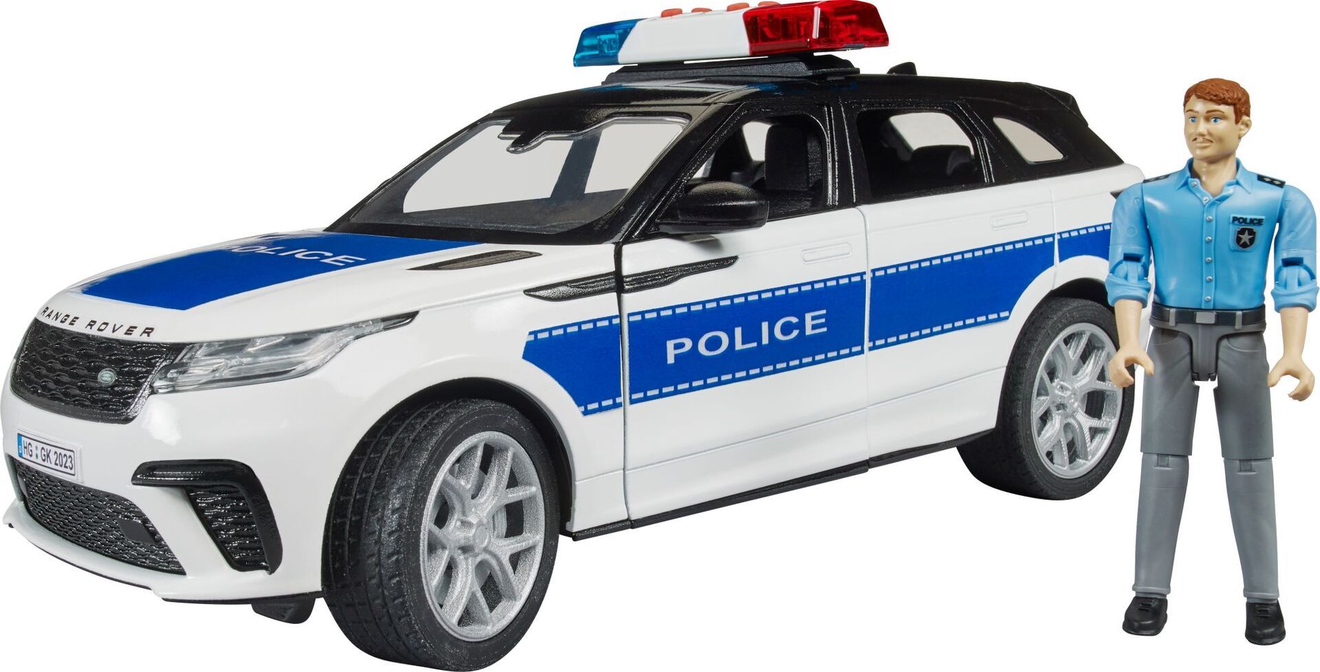Bruder 02890 Range Rover Velar Polizeifahrzeug mit Polizist - Bild 6