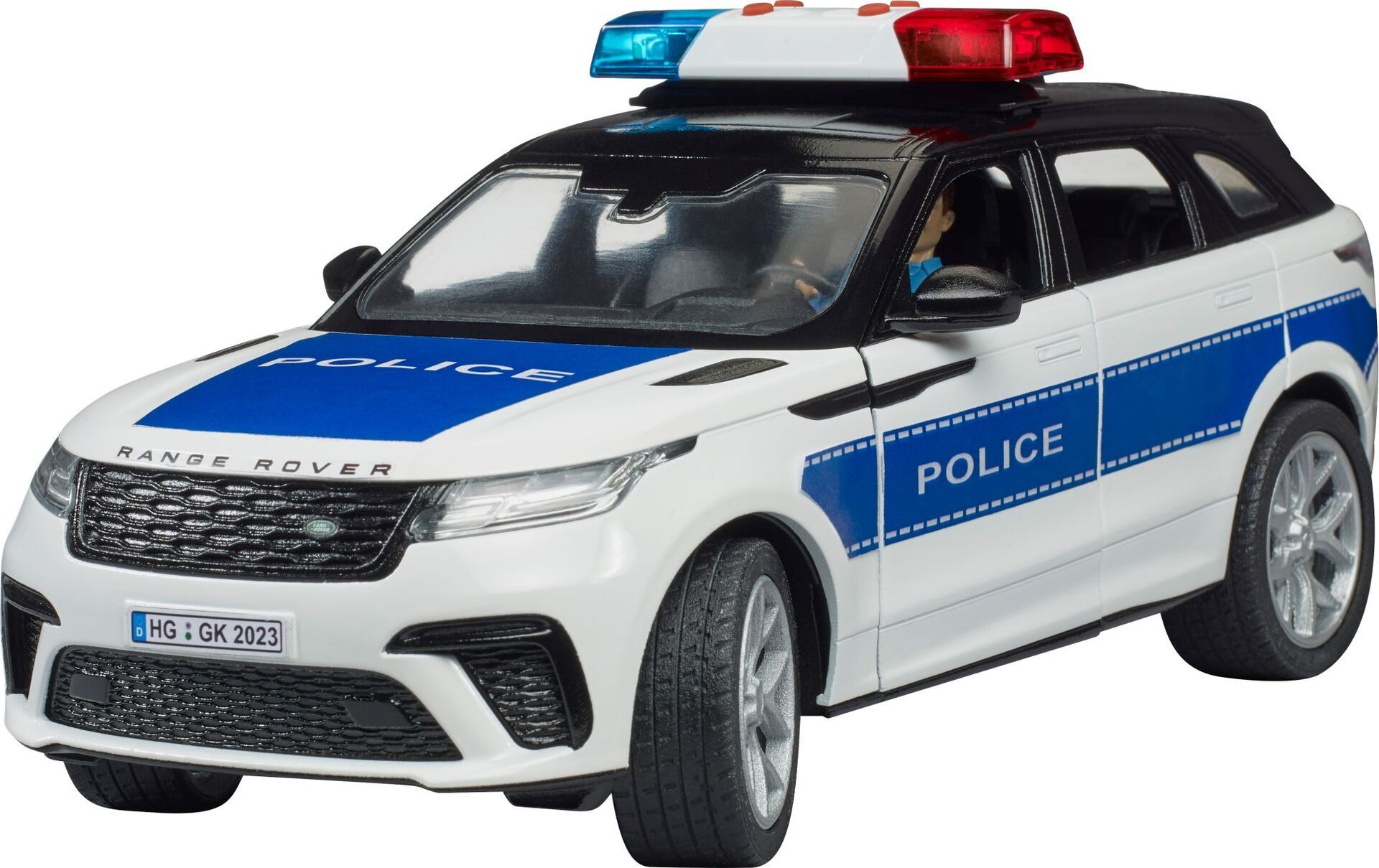Bruder 02890 Range Rover Velar Polizeifahrzeug mit Polizist - Bild 1