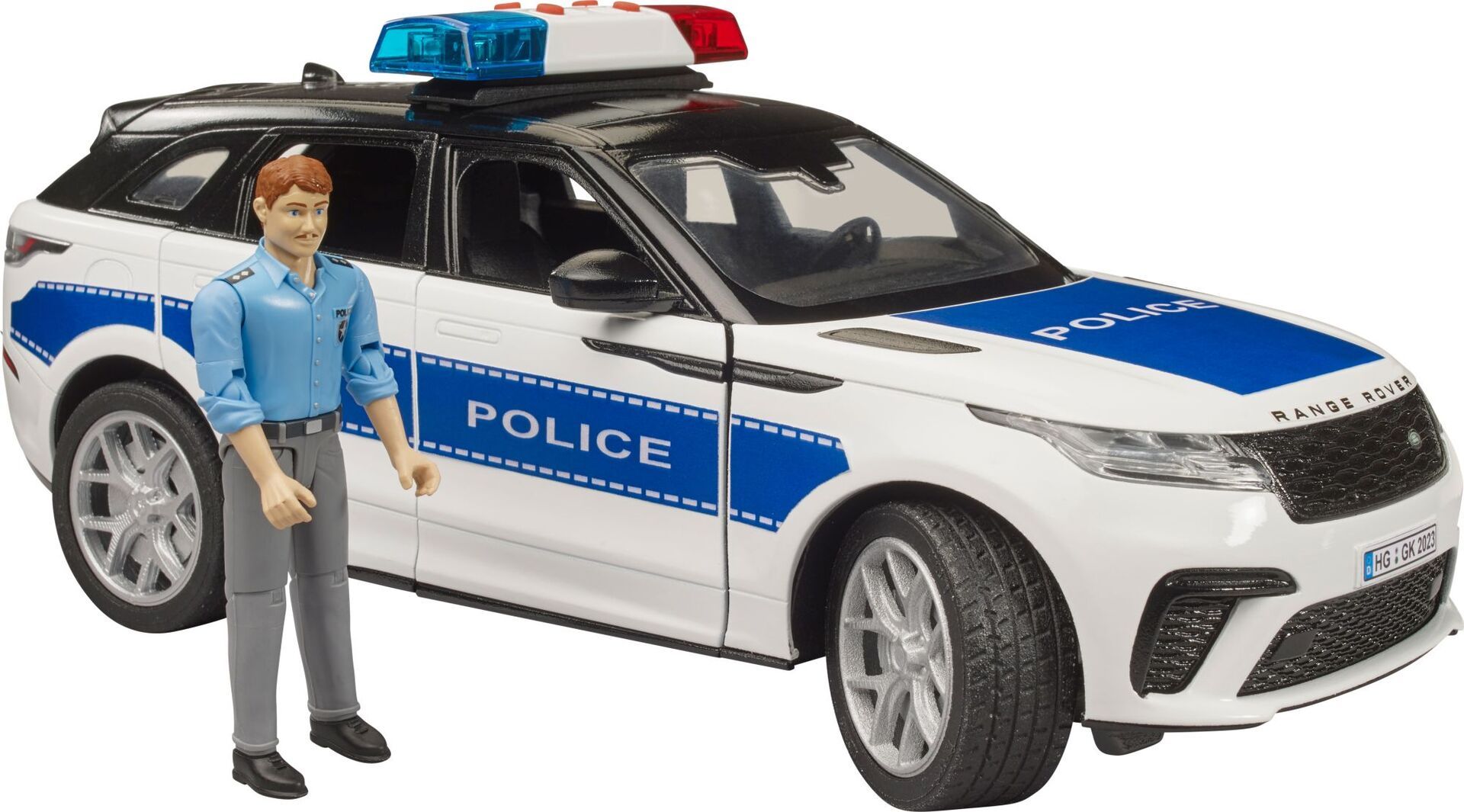 Bruder 02890 Range Rover Velar Polizeifahrzeug mit Polizist - Bild 7