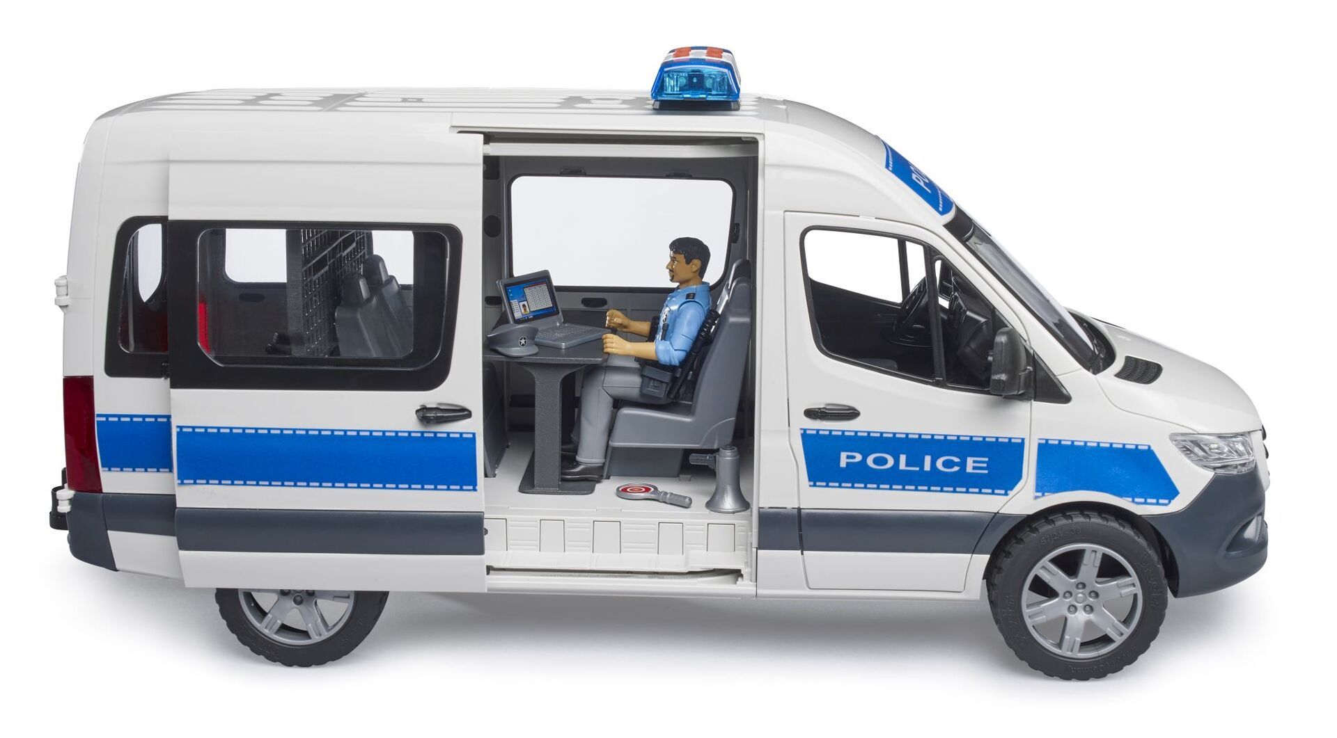 Bruder 02683 MB Sprinter Polizei Einsatzfahrzeug L+S - Bild 2