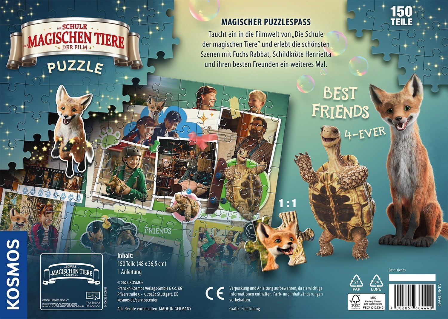 Die Schule der Magischen Tiere Puzzle 150 Teile - Bild 2
