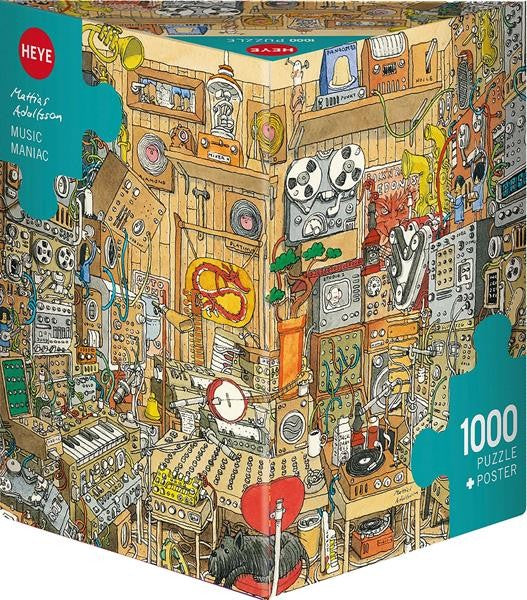 Music Maniac Triangular 1000 Teile - Bild 1