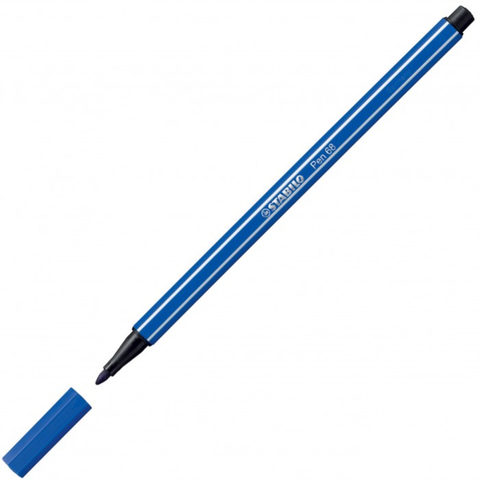 Stabilo Pen 68 Fasermaler, ultramarinblau