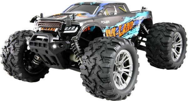 RC 2,4GHz M-Land Monstertruck 4WD blau - Bild 1