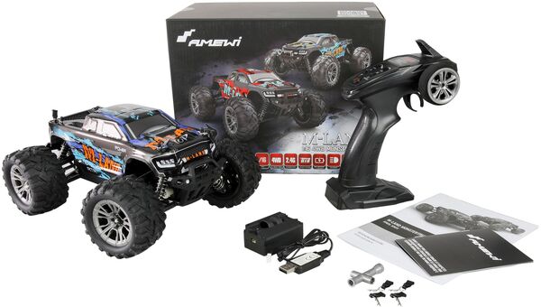 RC 2,4GHz M-Land Monstertruck 4WD blau - Bild 2