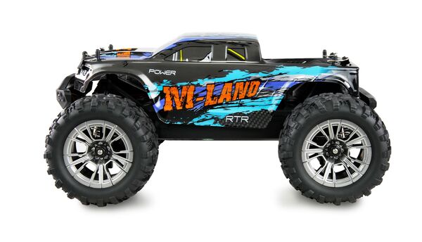 RC 2,4GHz M-Land Monstertruck 4WD blau - Bild 4