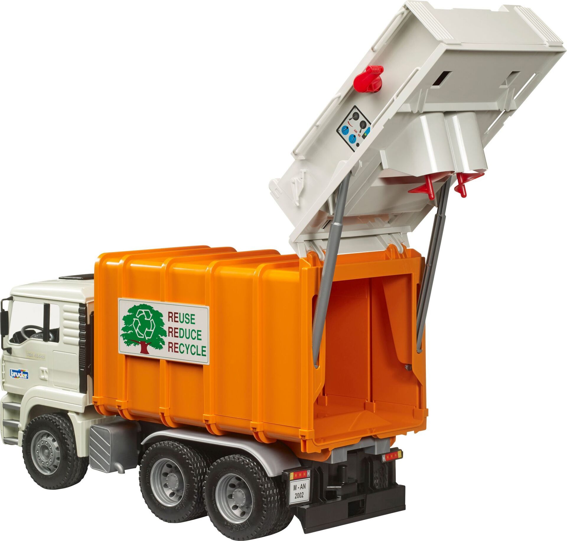 Bruder 02772 MAN TGA Hecklader Müll-LKW - Bild 5