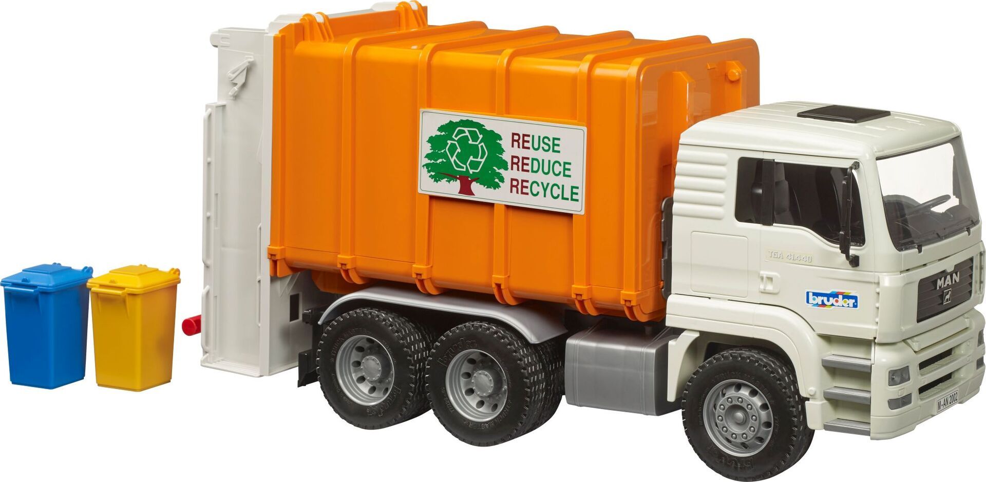 Bruder 02772 MAN TGA Hecklader Müll-LKW - Bild 6