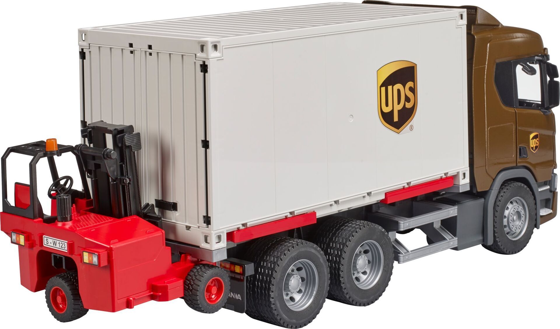 Bruder 03582 Scania Super 560R UPS Logistik-LKW - Bild 4