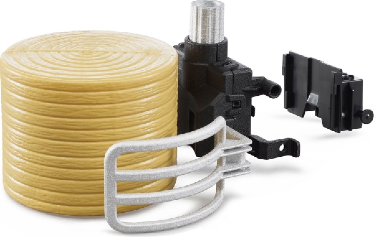 Bruder 02332 Ballengreifzange mit 1 Rundballen - Bild 1