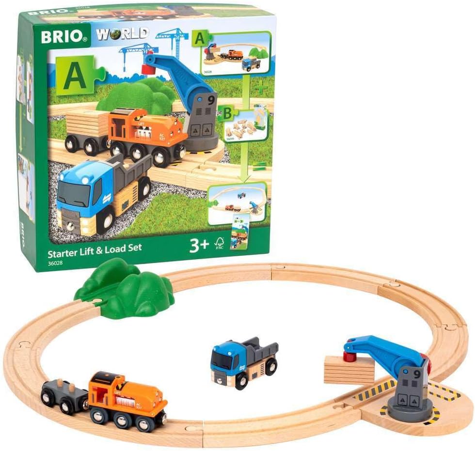 Brio Starterset Güterzug mit Kran 36.028 - Bild 7
