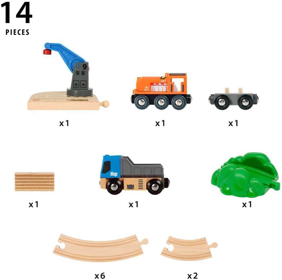 Brio Starterset Güterzug mit Kran 36.028 - Bild 6