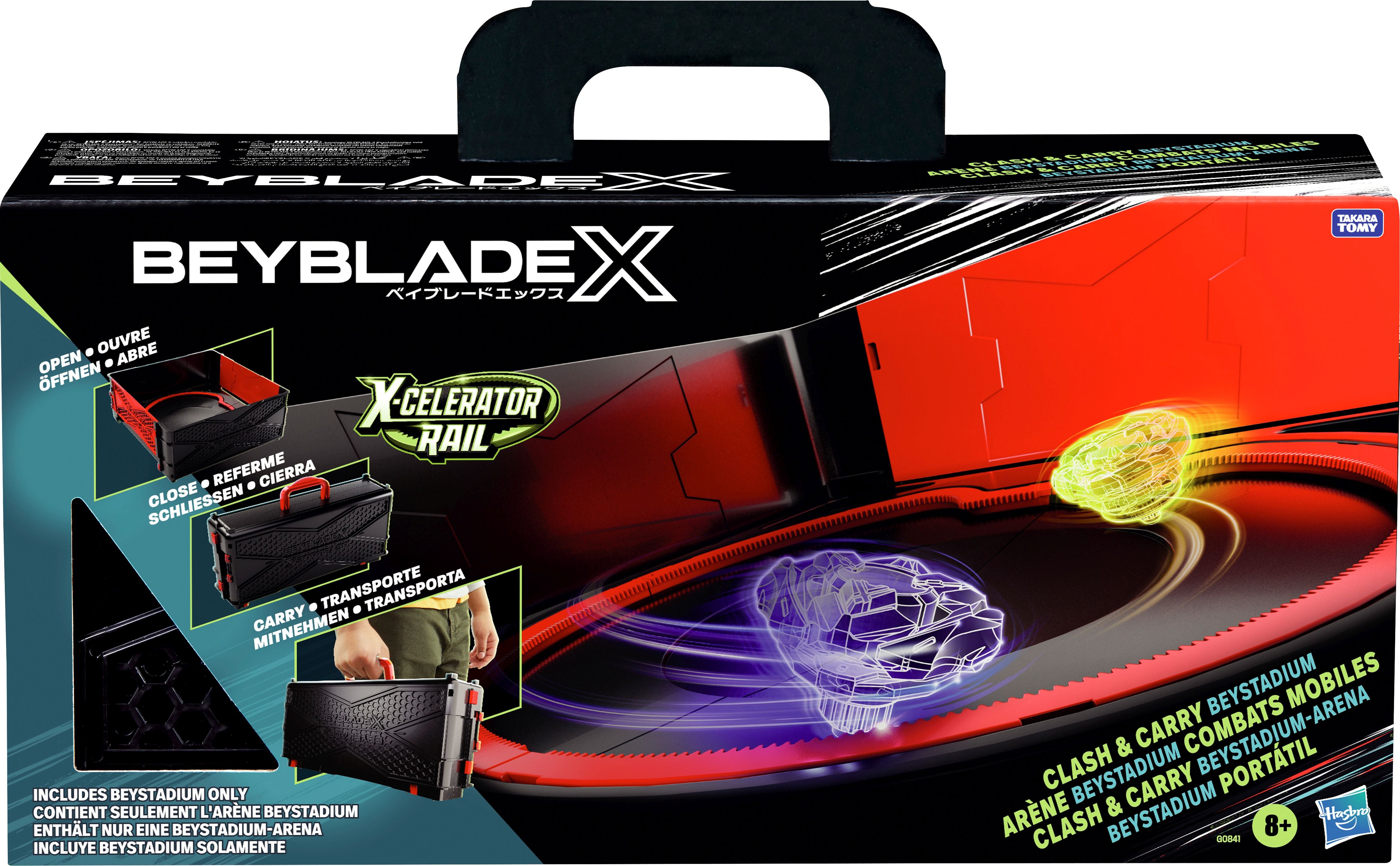 Beyblade X Clash and Carry Bey Stadium Arena - Bild 2