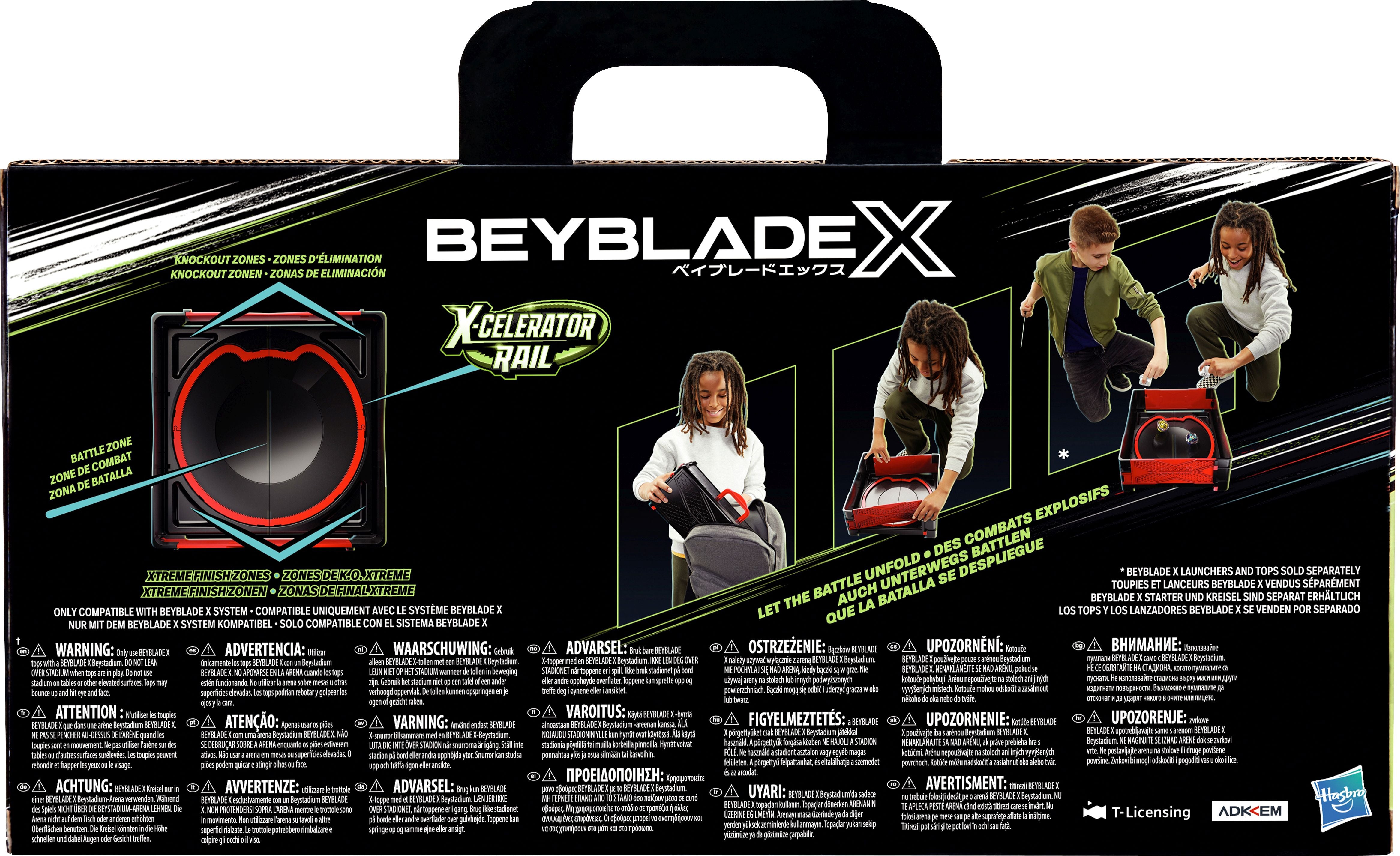 Beyblade X Clash and Carry Bey Stadium Arena - Bild 6