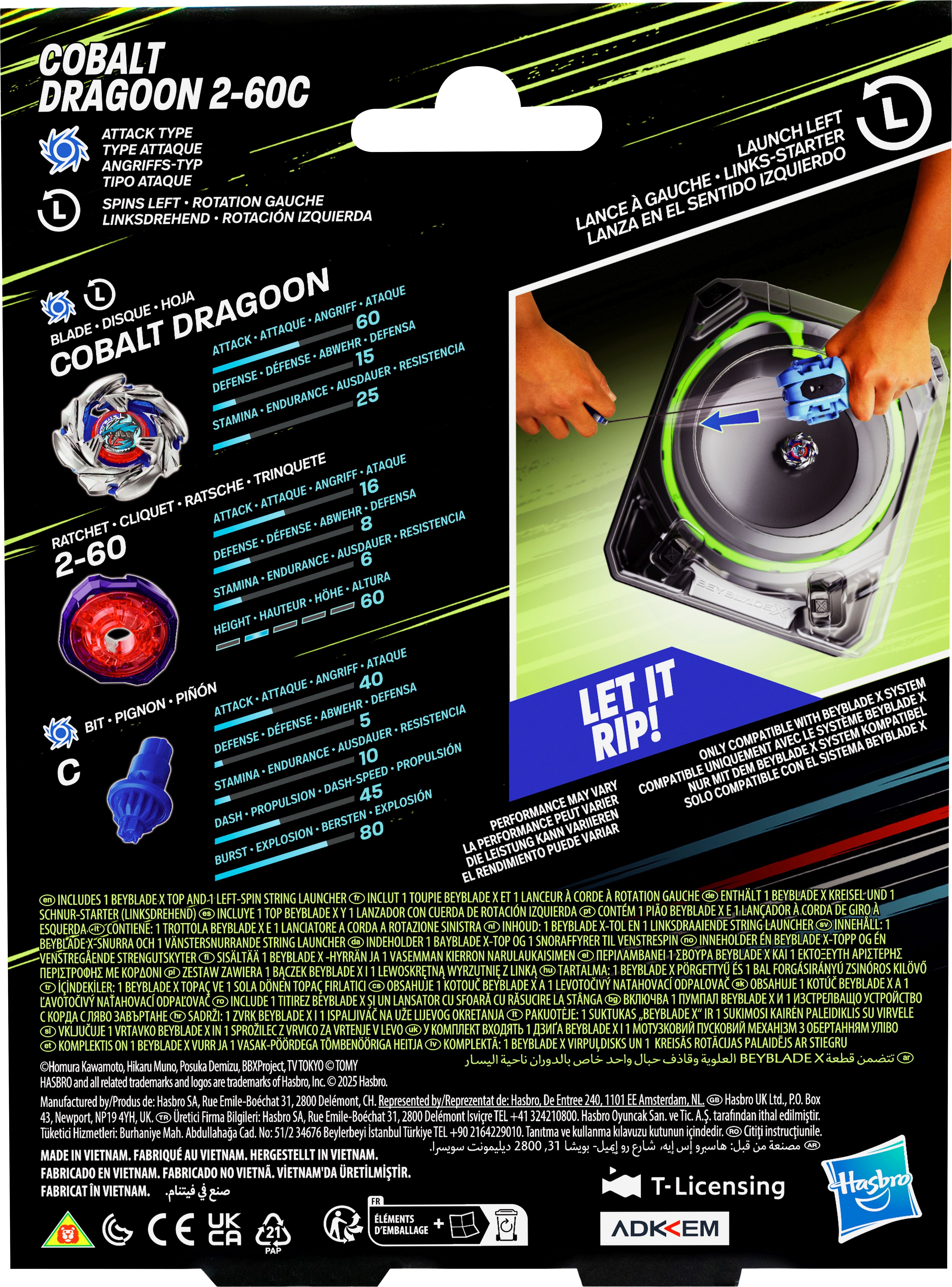 Beyblade X Deluxe launcher Roosevelt - Bild 2