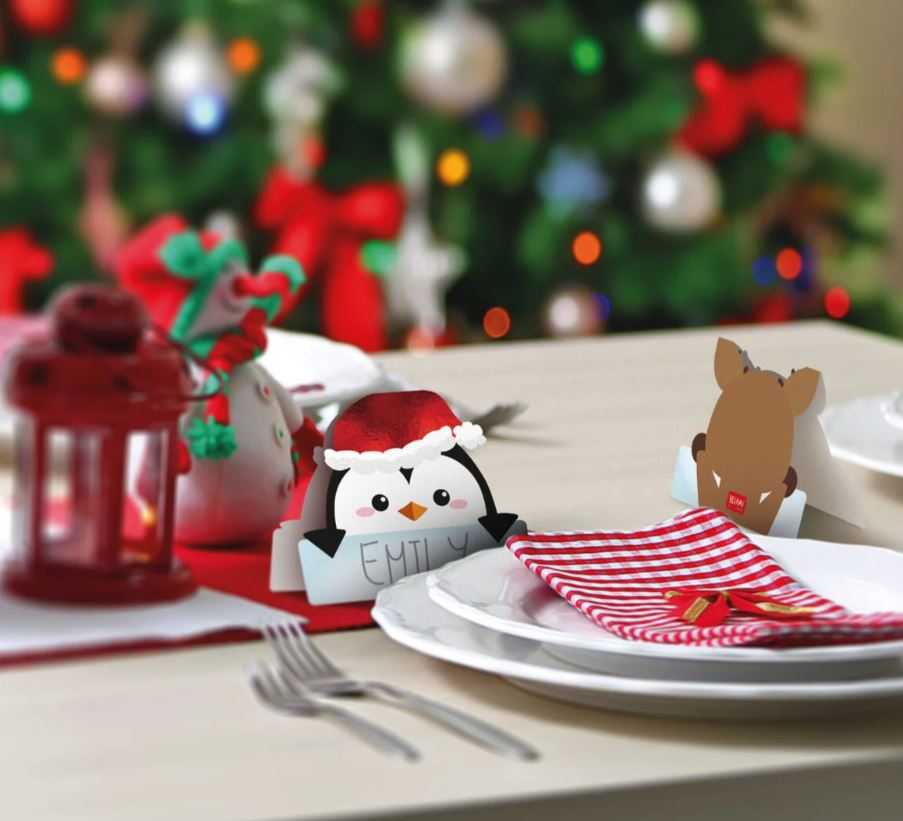 Set mit 12 Tischkarten Christmas Edition - Bild 4