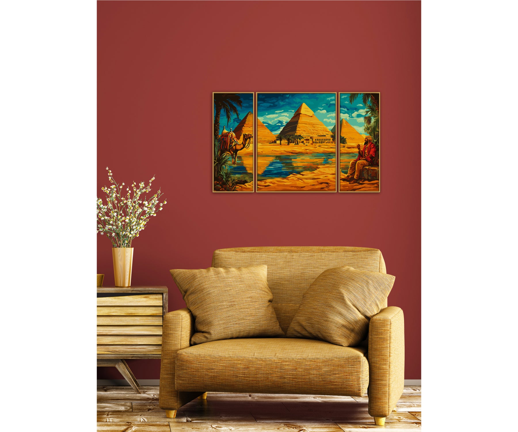 Schipper Ägypten 50x80cm - Bild 3