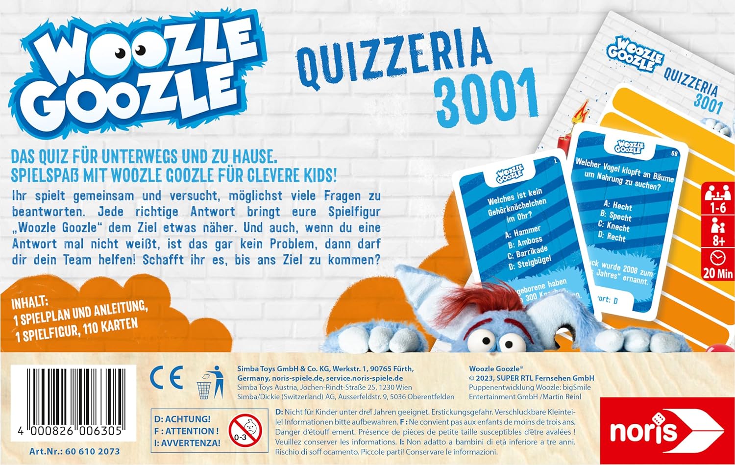 WOOZLE GOOZLE - Quizzeria 3001 - Bild 3