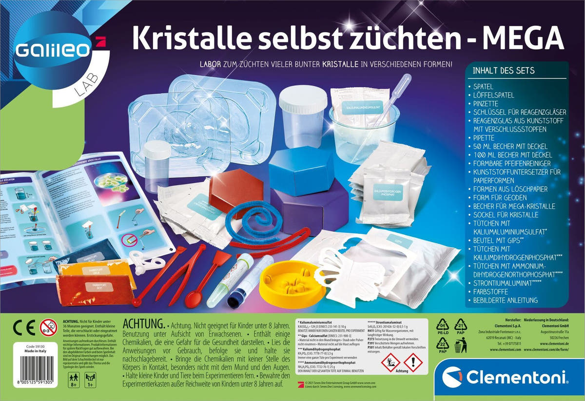 Clementoni Galileo: Kristalle selbst züchten - Bild 6