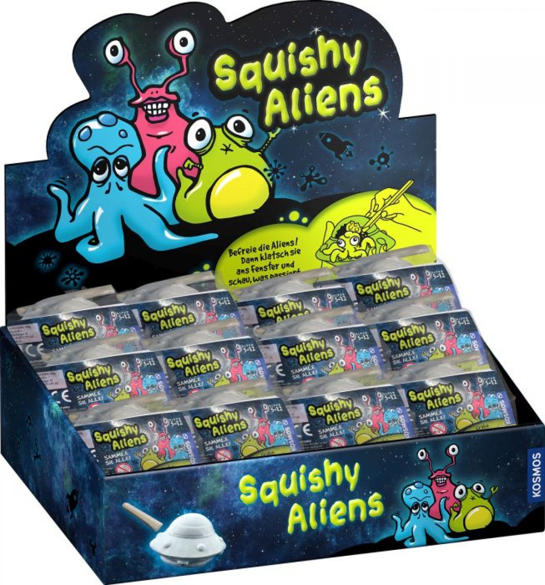 Kosmos Squishy Aliens - Bild 1