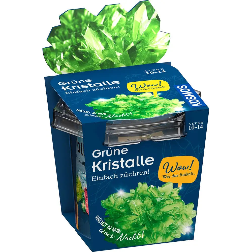 Mini Kristalle züchten grün - Bild 1