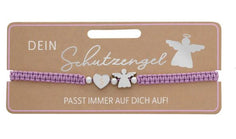 Armband Schutzengel  Initiale : S
