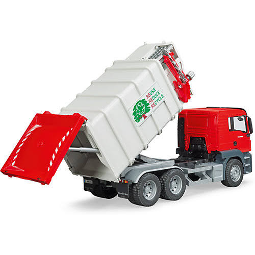 Bruder MAN 03761 TGS Seitenlader Müll-LKW - Bild 3