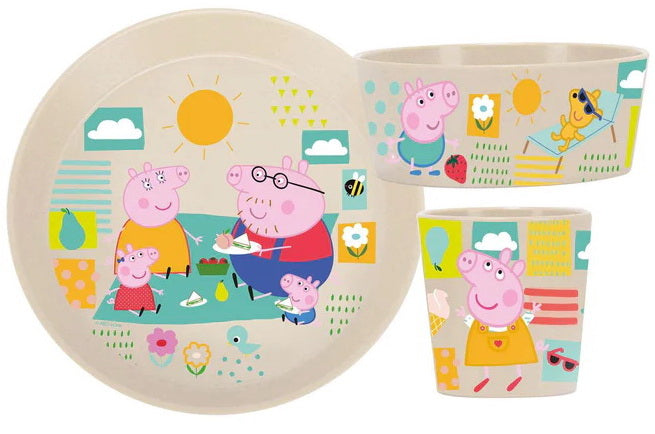 Peppa Pig Kindergeschirr 3teilig - Bild 1